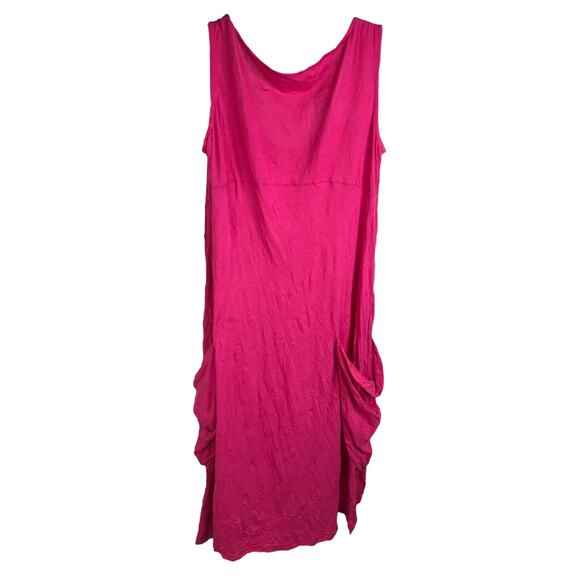 Pleats Collection Midi Dress Womens S Boho Festival Hippie Gypsy Sleeveless - Picture 11 of 11